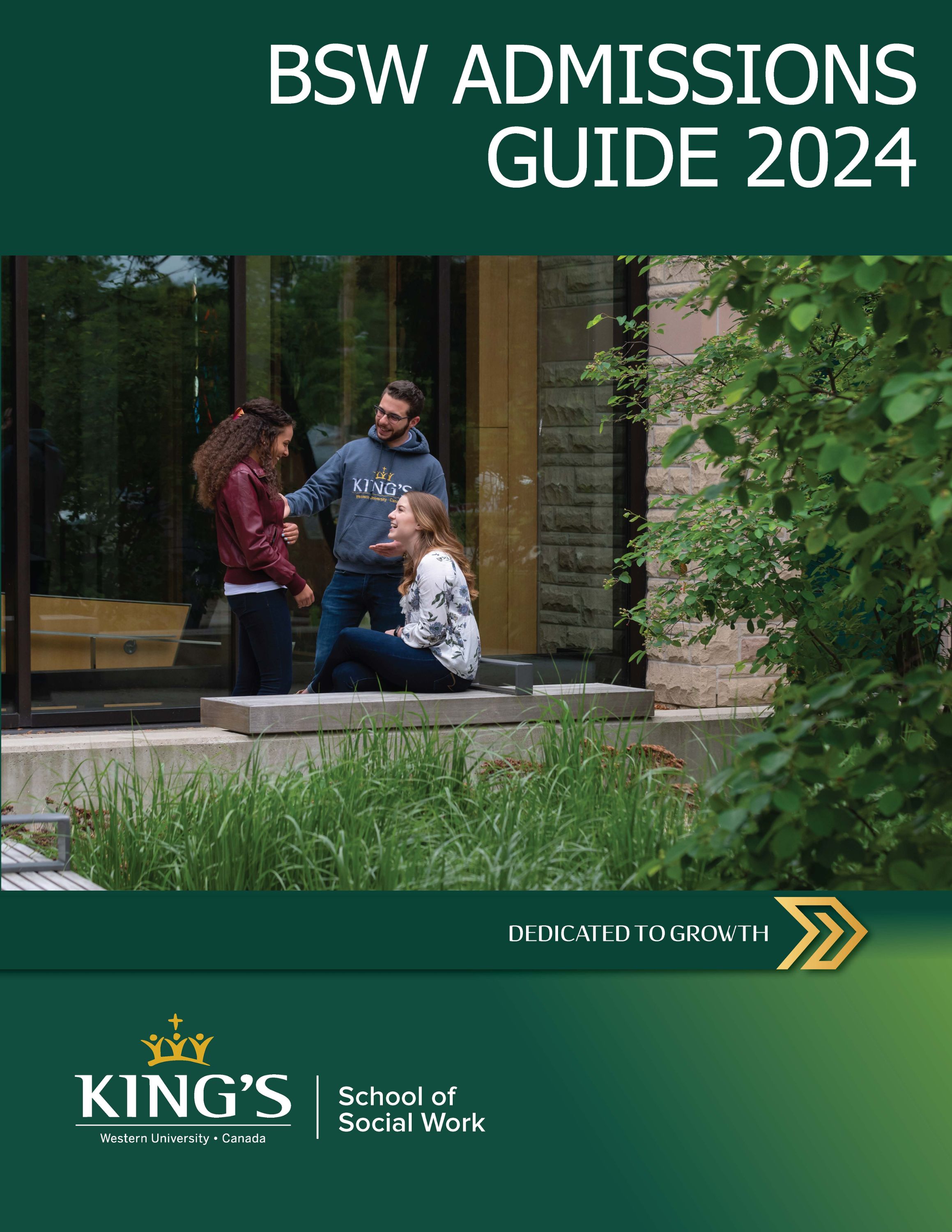 BSW Admissions Guide Download